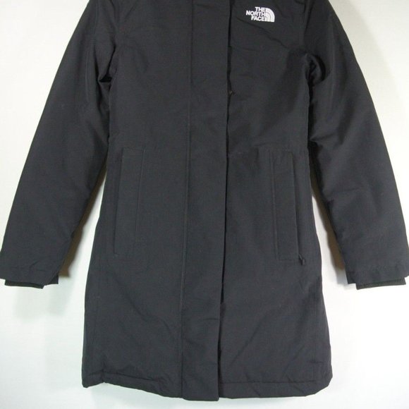 NEW The North Face Arctic Waterproof 550-Fill Down Parka in black size S #2877 - Picture 6 of 11